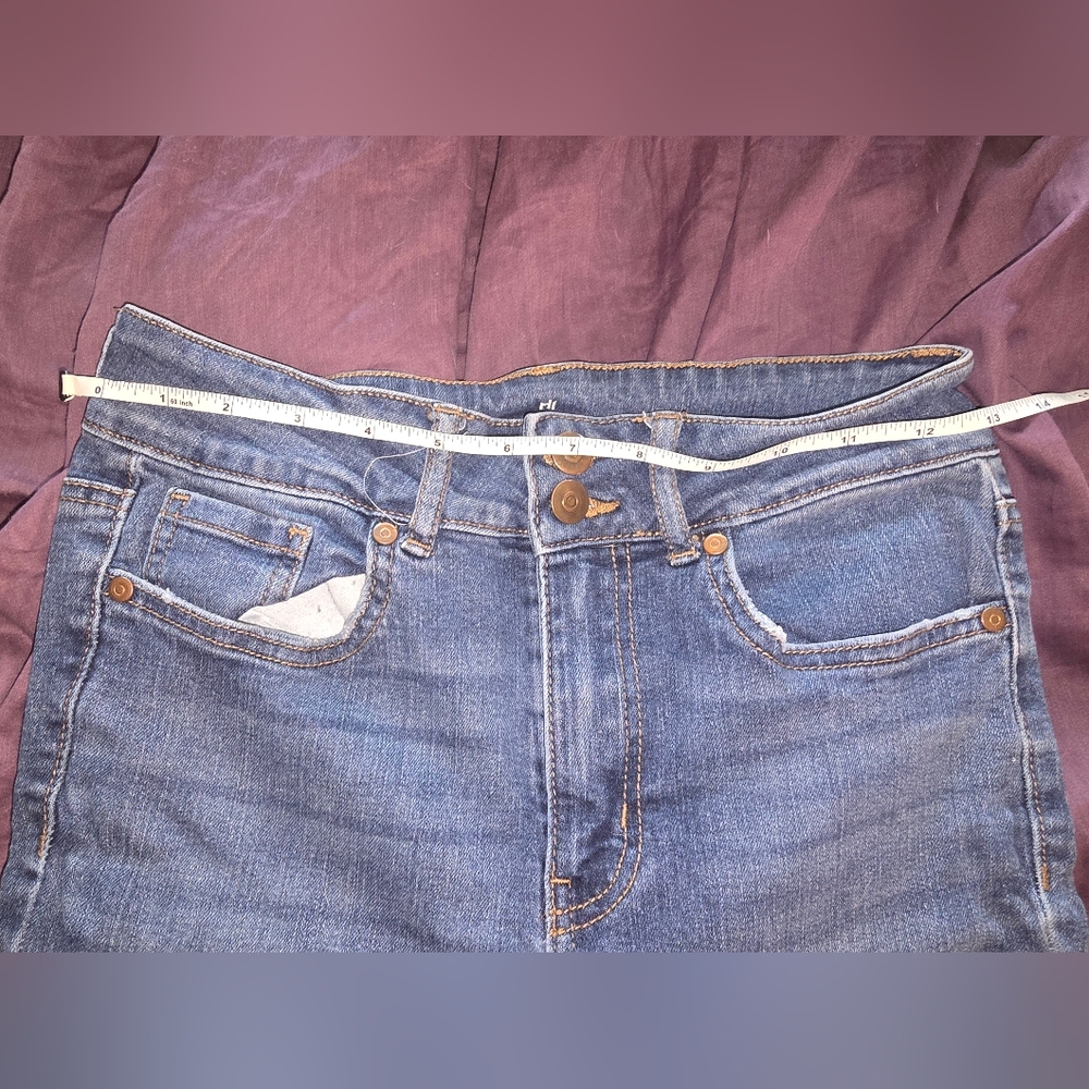 〽️Classic Blue Denim Jeans High Rise Bootcut